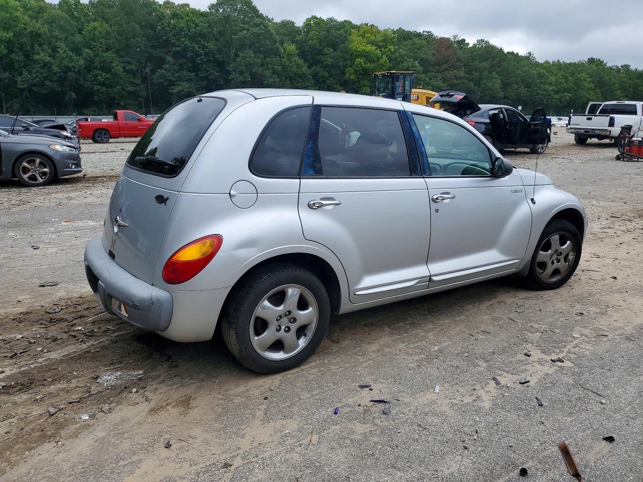 2002 Chrysler Pt Cruiser Limited Silver vin: 3C8FY68B02T226619