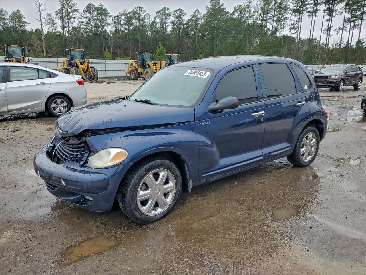 2003 Chrysler Pt Cruiser Limited Blue vin: 3C8FY68B03T505943
