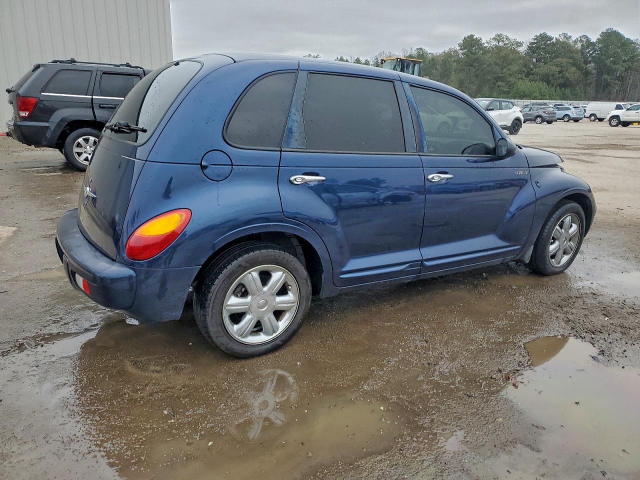 2003 Chrysler Pt Cruiser Limited Blue vin: 3C8FY68B03T505943