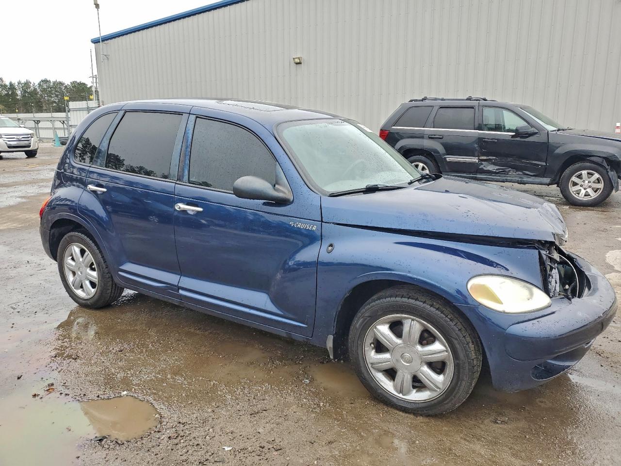 2003 Chrysler Pt Cruiser Limited Blue vin: 3C8FY68B03T505943