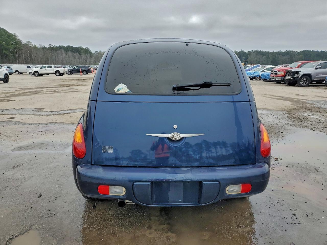 2003 Chrysler Pt Cruiser Limited Blue vin: 3C8FY68B03T505943