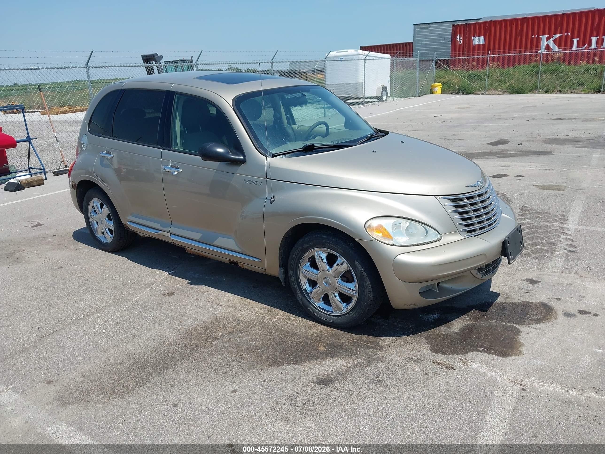 2003 Chrysler Pt Cruiser Limited Коричневый vin: 3C8FY68B03T648181
