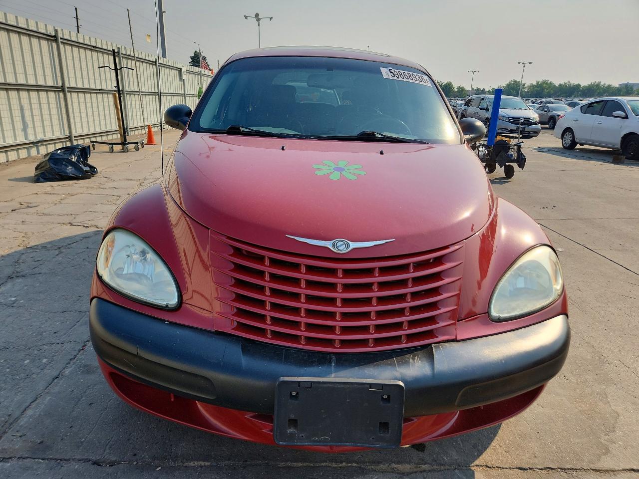 2002 Chrysler Pt Cruiser Limited Red vin: 3C8FY68B12T218691