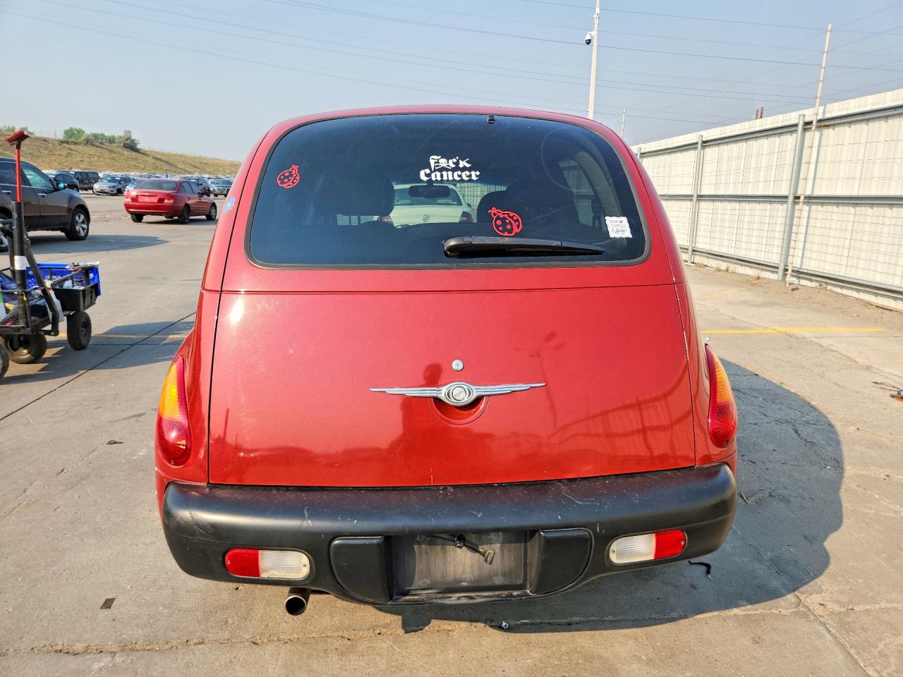 2002 Chrysler Pt Cruiser Limited Red vin: 3C8FY68B12T218691