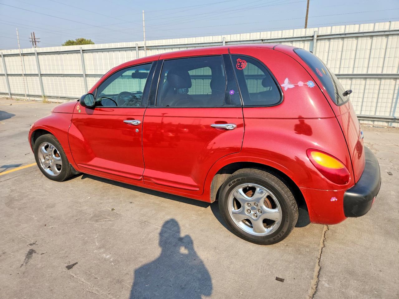 2002 Chrysler Pt Cruiser Limited Red vin: 3C8FY68B12T218691