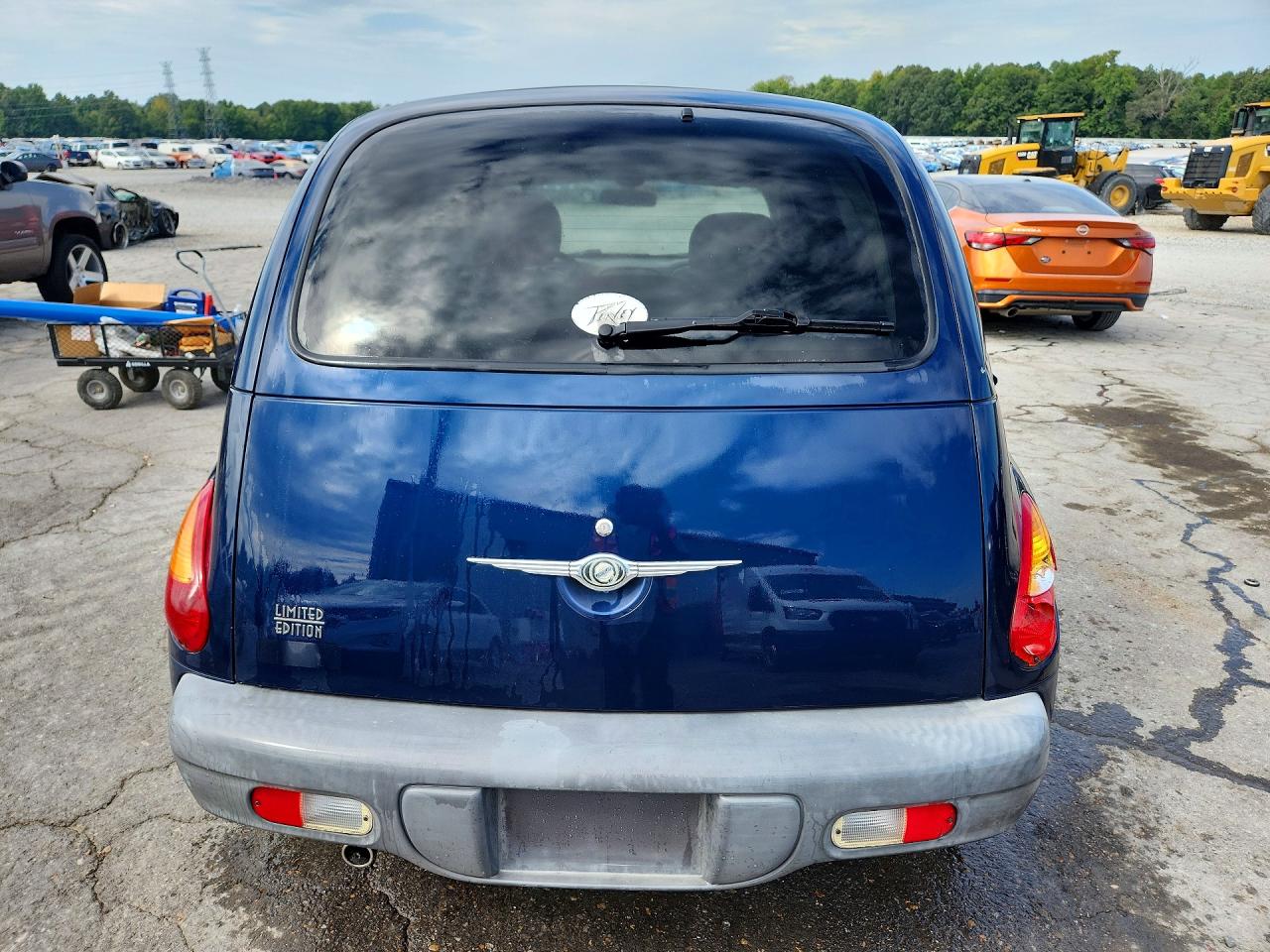 2002 Chrysler Pt Cruiser Limited Blue vin: 3C8FY68B12T246975