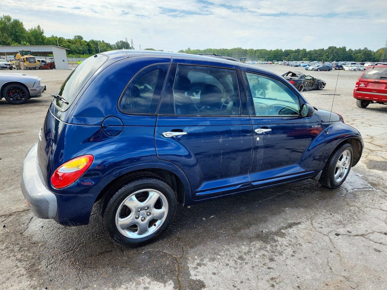 2002 Chrysler Pt Cruiser Limited Blue vin: 3C8FY68B12T246975