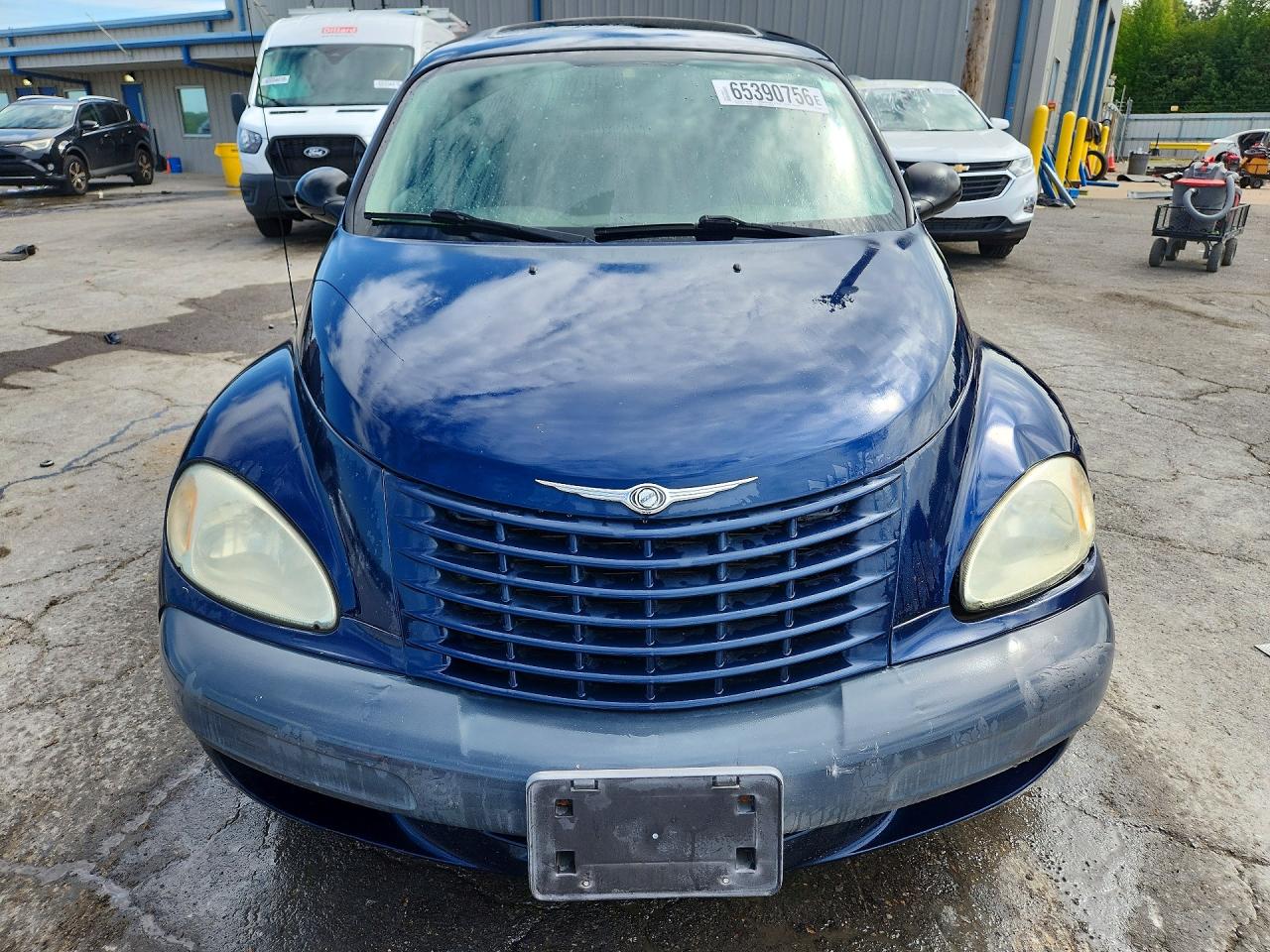 2002 Chrysler Pt Cruiser Limited Blue vin: 3C8FY68B12T246975