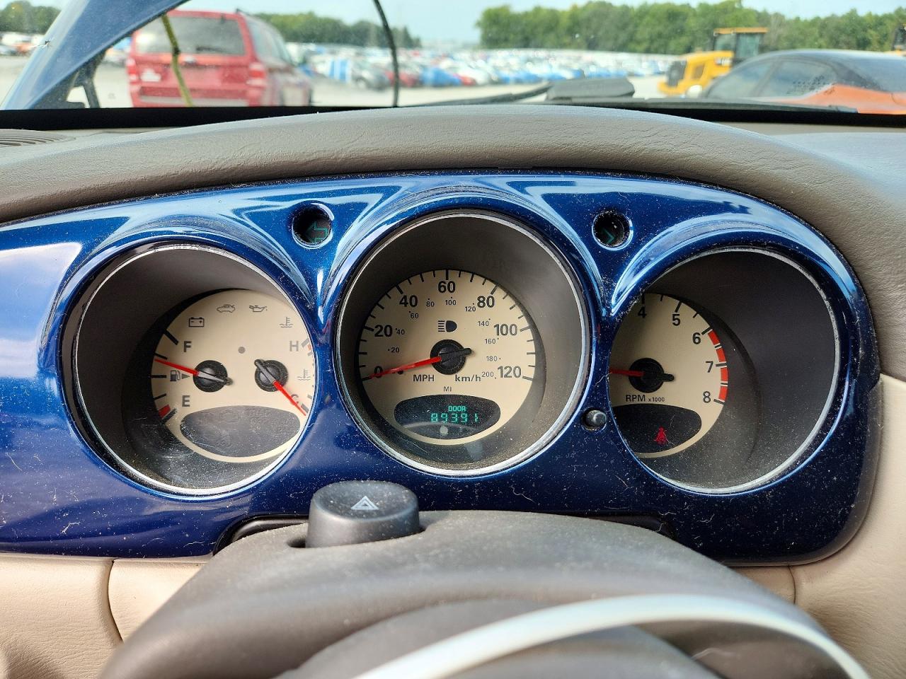 2002 Chrysler Pt Cruiser Limited Blue vin: 3C8FY68B12T246975
