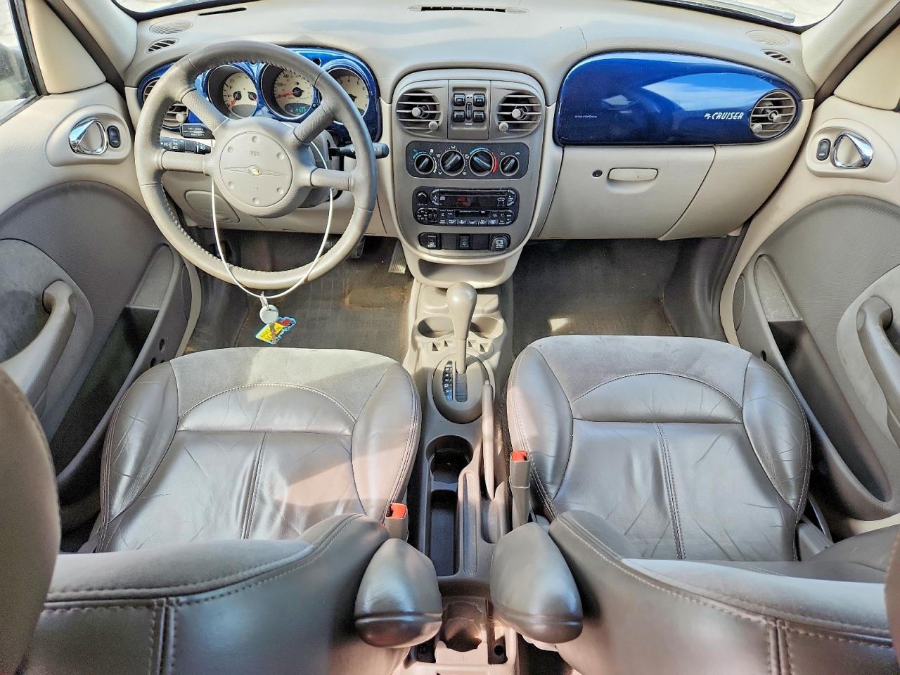 2002 Chrysler Pt Cruiser Limited Blue vin: 3C8FY68B12T246975