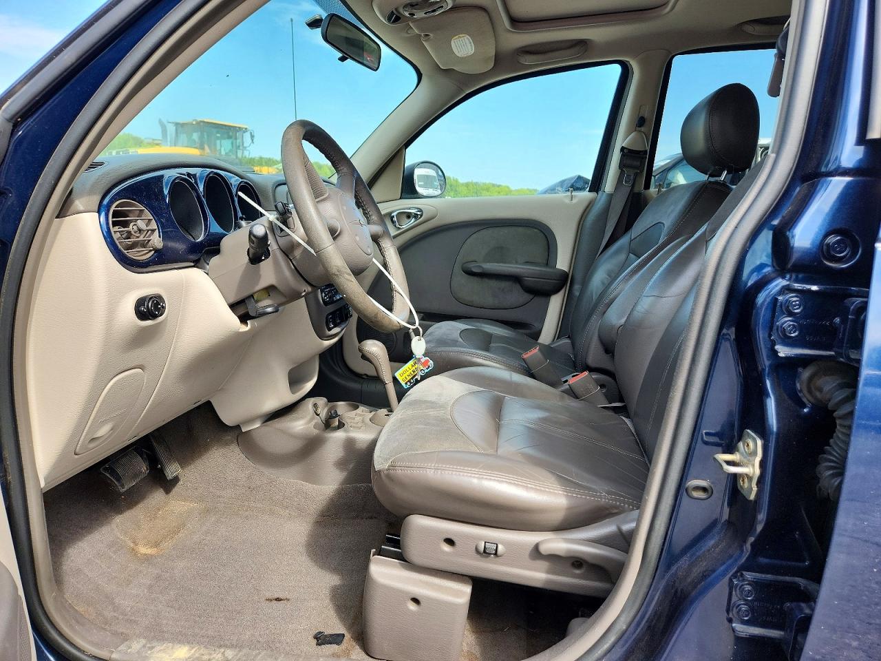 2002 Chrysler Pt Cruiser Limited Blue vin: 3C8FY68B12T246975