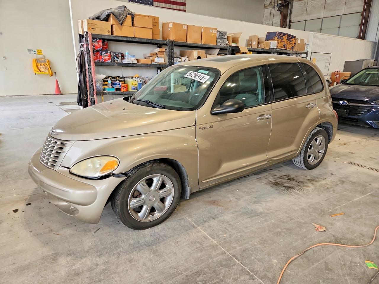 2003 Chrysler Pt Cruiser Limited Tan vin: 3C8FY68B13T506891