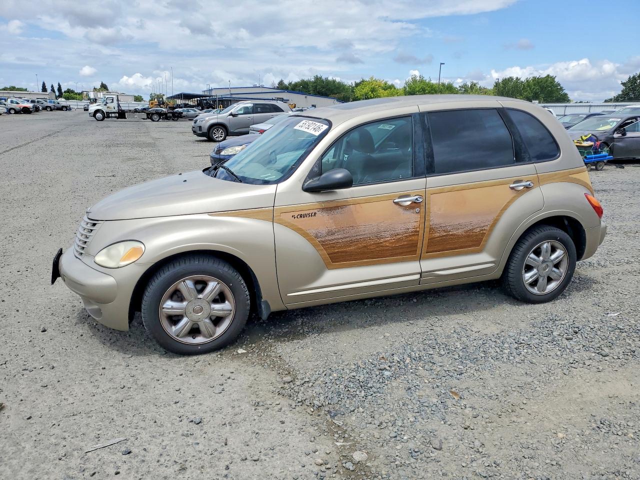 2003 Chrysler Pt Cruiser Beige vin: 3C8FY68B13T515767