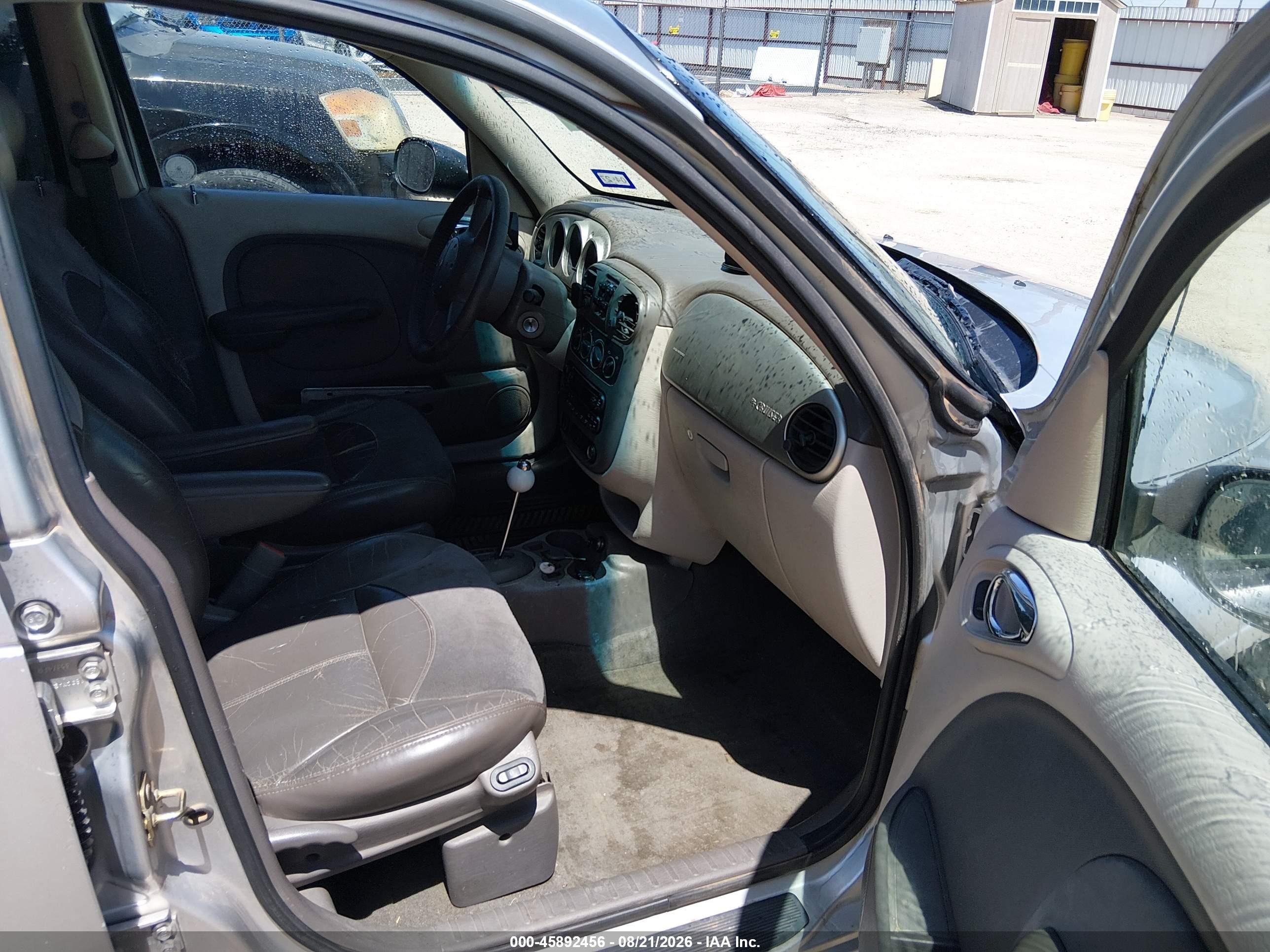 2003 Chrysler Pt Cruiser Limited Silver vin: 3C8FY68B13T519561