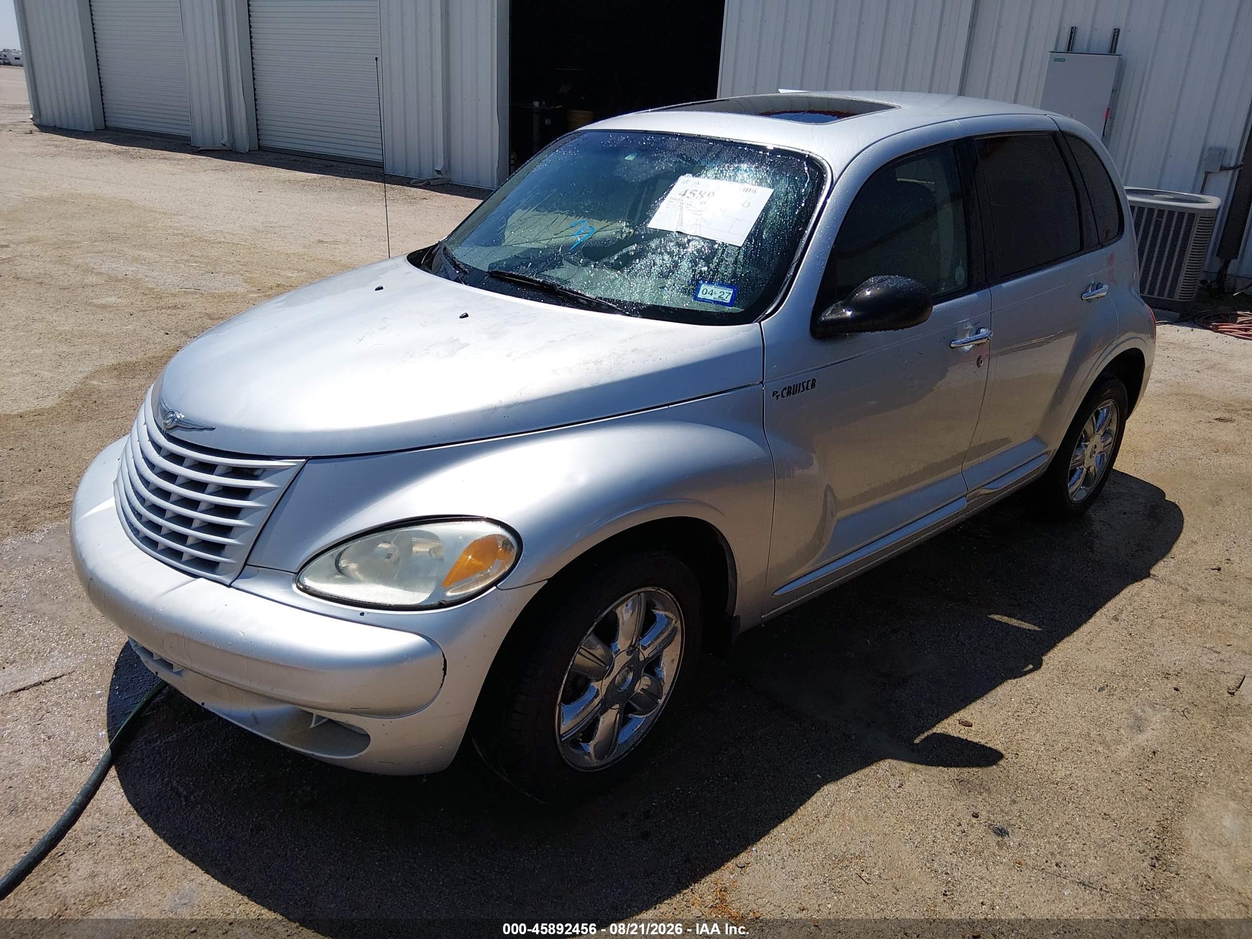 2003 Chrysler Pt Cruiser Limited Silver vin: 3C8FY68B13T519561