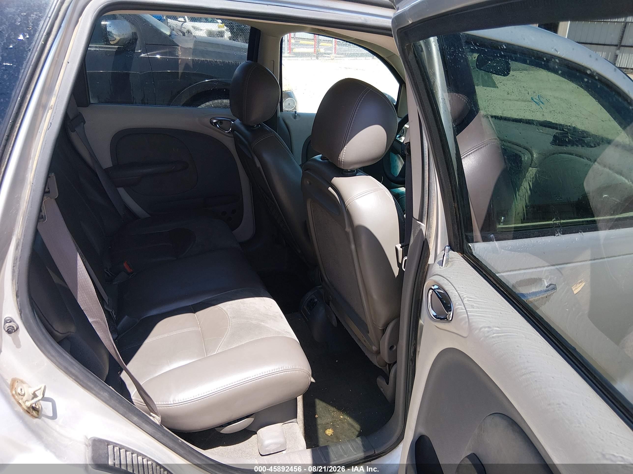 2003 Chrysler Pt Cruiser Limited Silver vin: 3C8FY68B13T519561