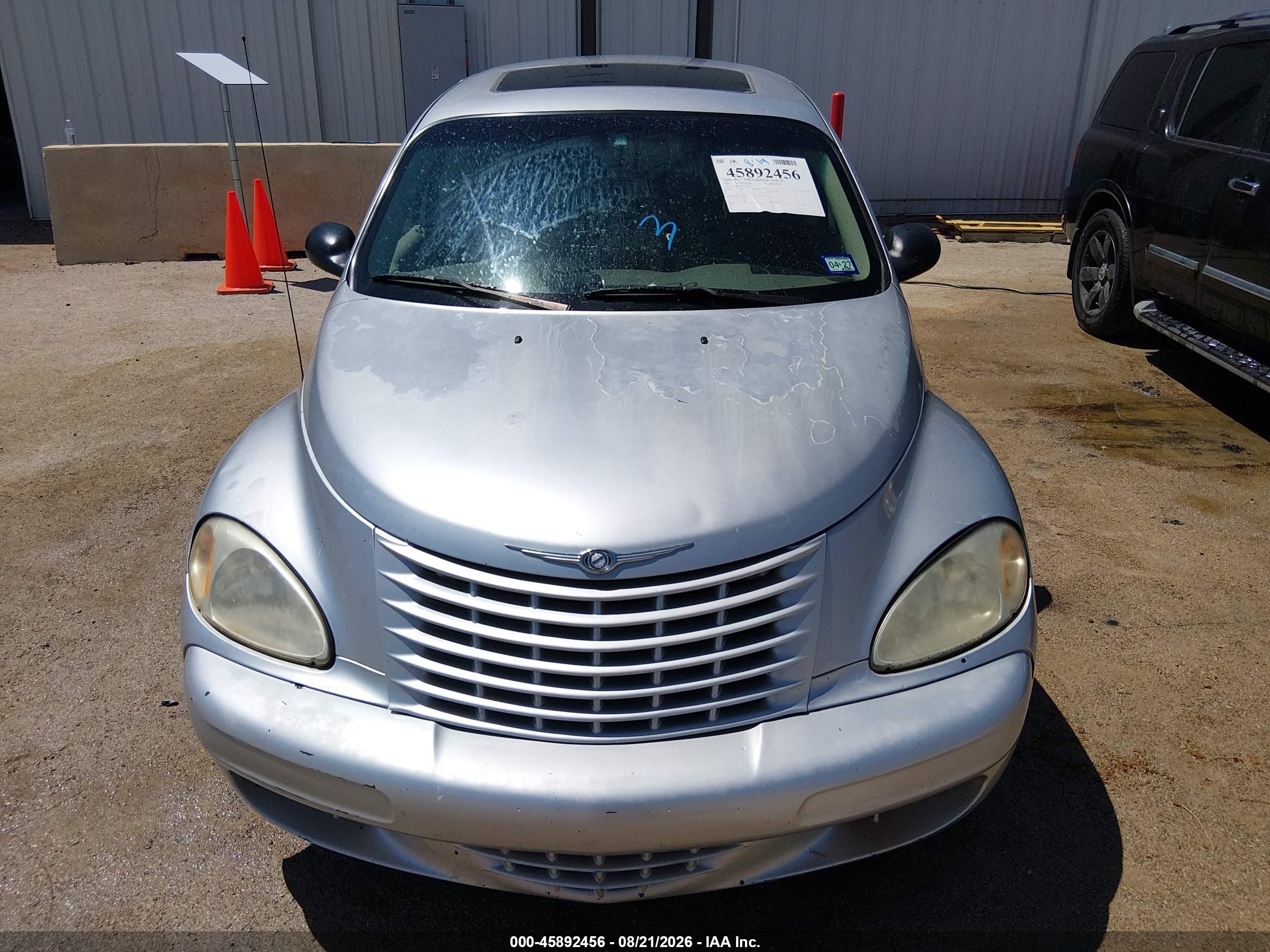2003 Chrysler Pt Cruiser Limited Silver vin: 3C8FY68B13T519561