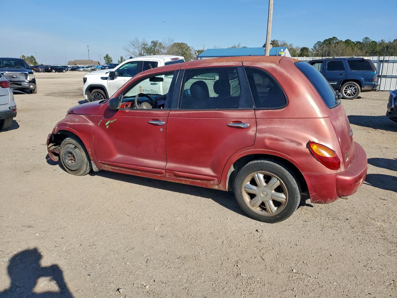 2004 Chrysler Pt Cruiser Limited Red vin: 3C8FY68B14T256716