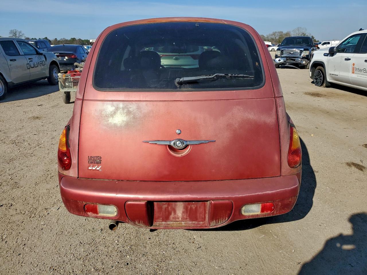 2004 Chrysler Pt Cruiser Limited Red vin: 3C8FY68B14T256716