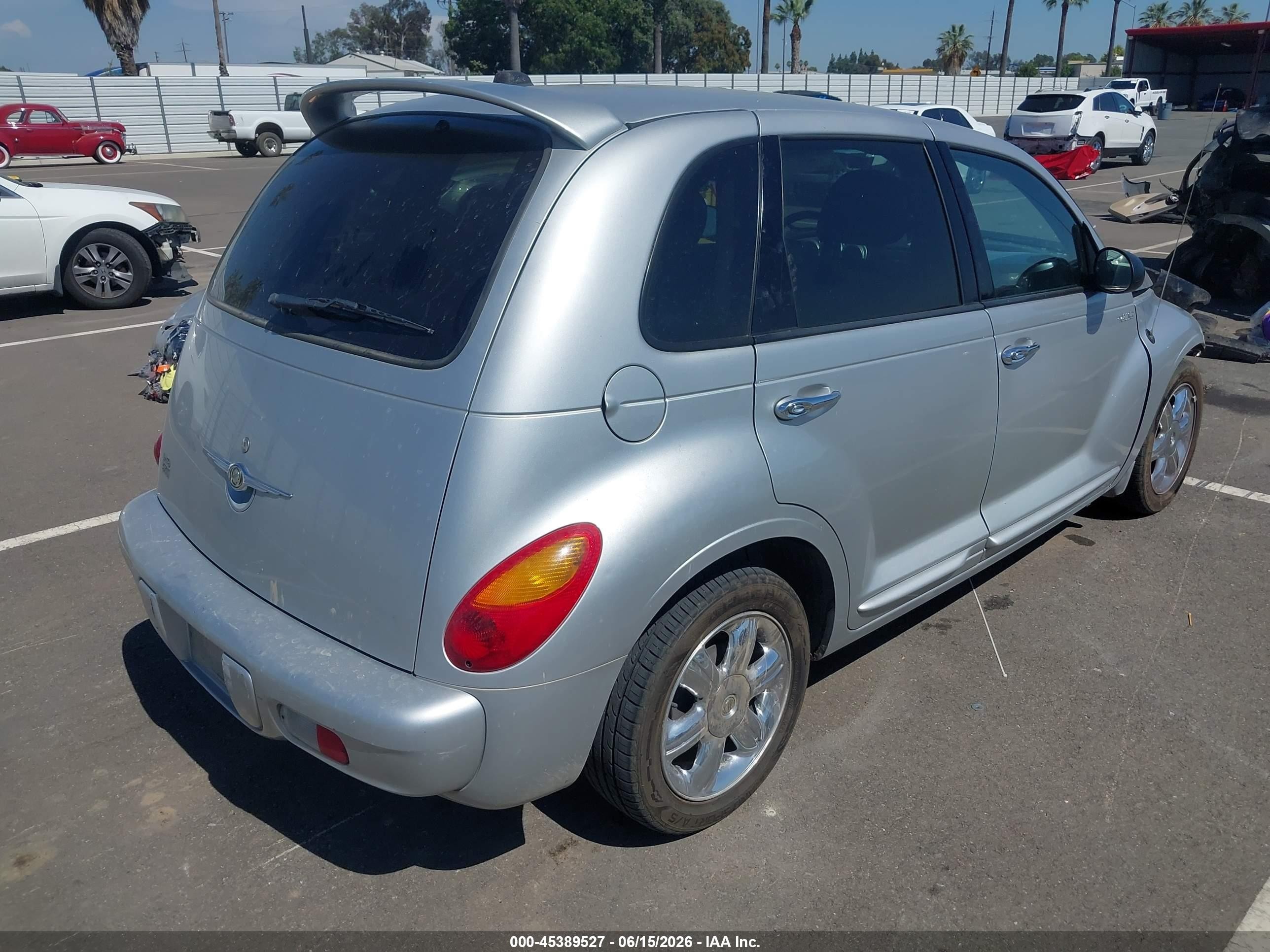 2005 Chrysler Pt Cruiser Limited Silver vin: 3C8FY68B15T558573