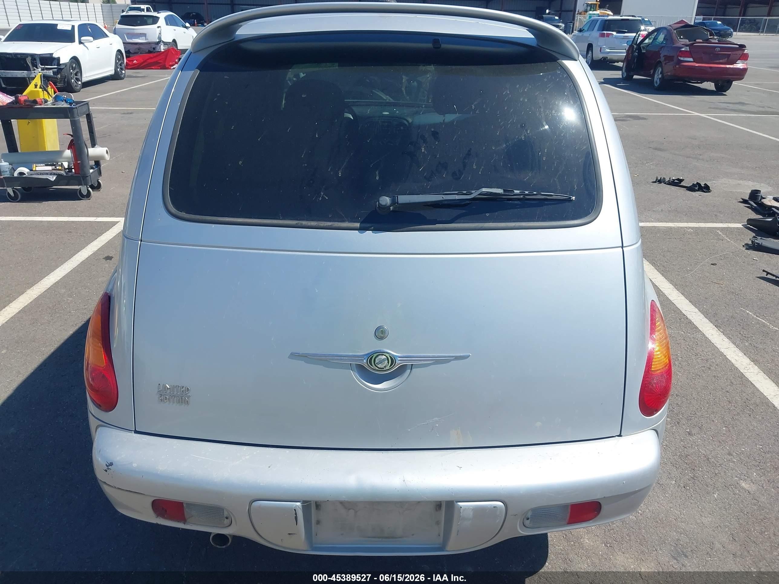 2005 Chrysler Pt Cruiser Limited Silver vin: 3C8FY68B15T558573