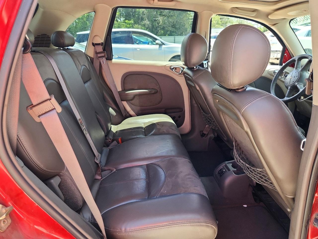 2002 Chrysler Pt Cruiser Limited Red vin: 3C8FY68B22T220854
