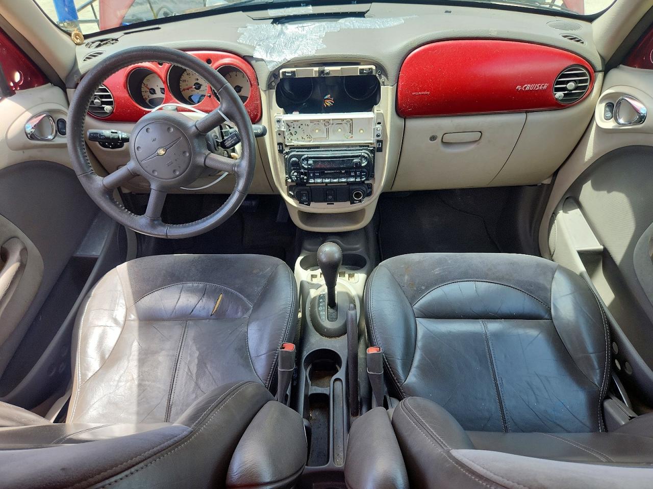2002 Chrysler Pt Cruiser Limited Red vin: 3C8FY68B22T220854