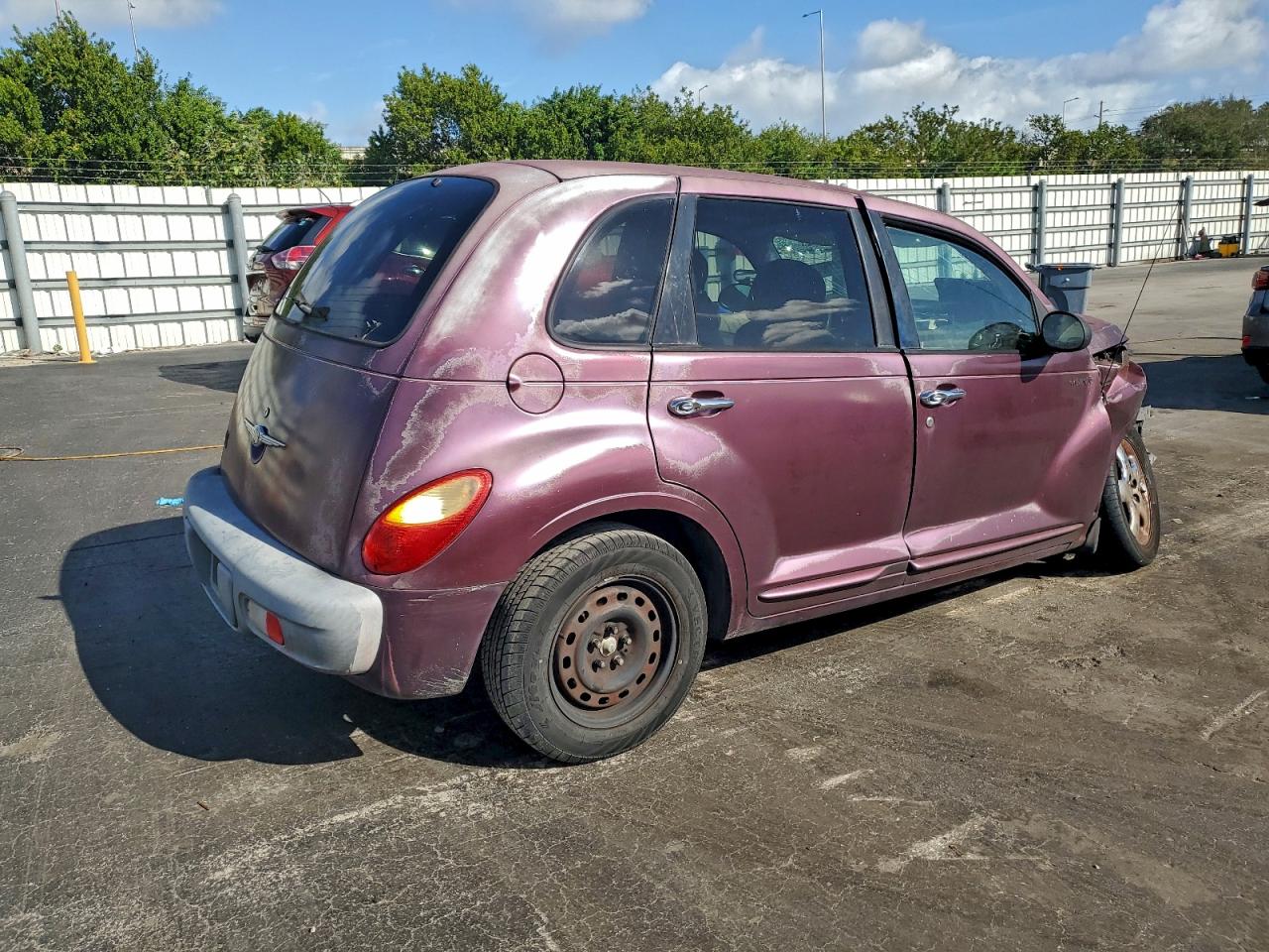 2002 Chrysler Pt Cruiser Limited Purple vin: 3C8FY68B22T254437