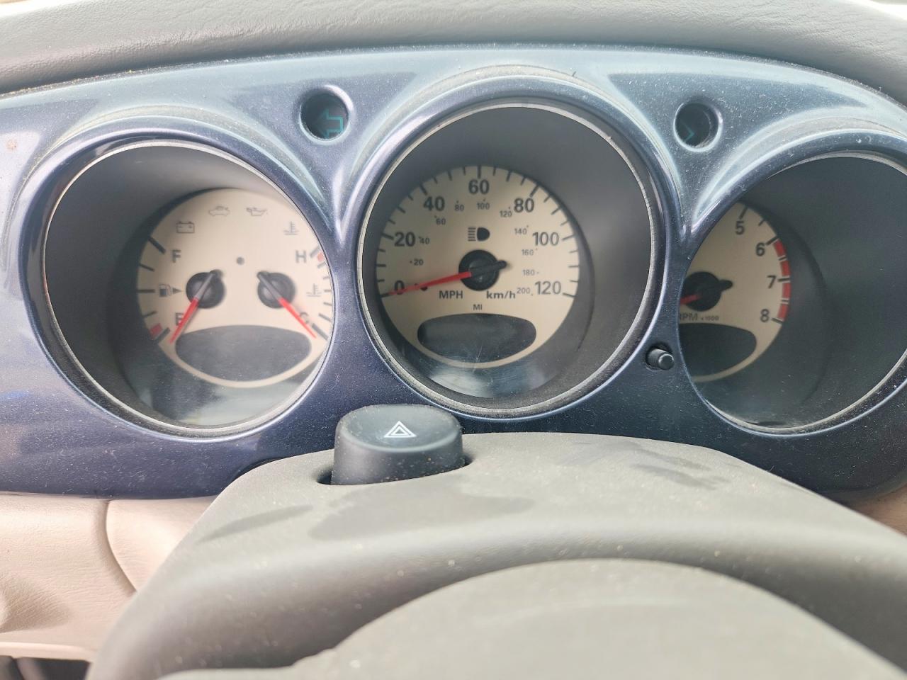 2002 Chrysler Pt Cruiser Limited Blue vin: 3C8FY68B22T304589