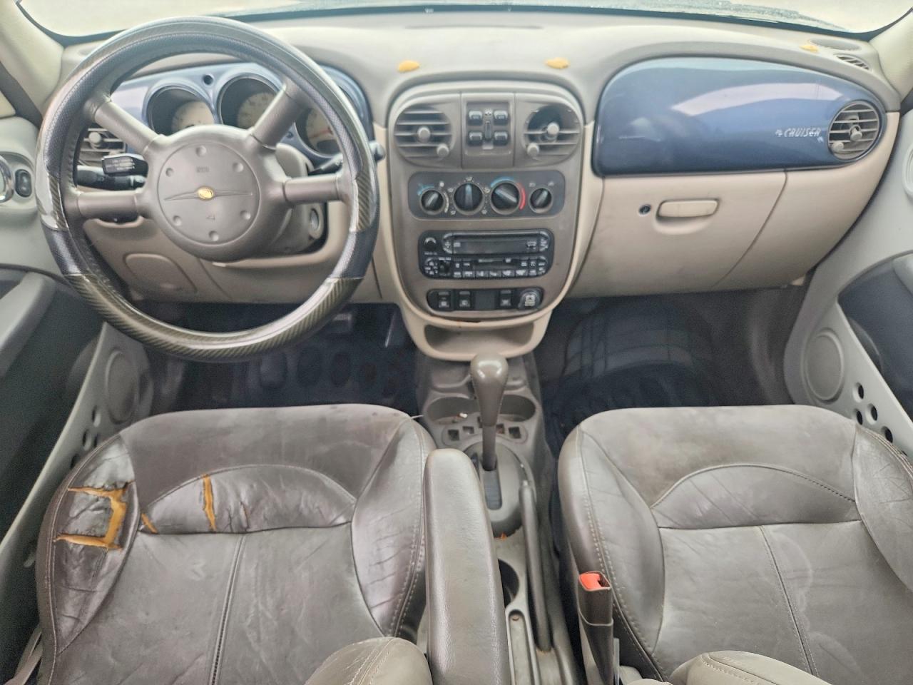 2002 Chrysler Pt Cruiser Limited Blue vin: 3C8FY68B22T304589