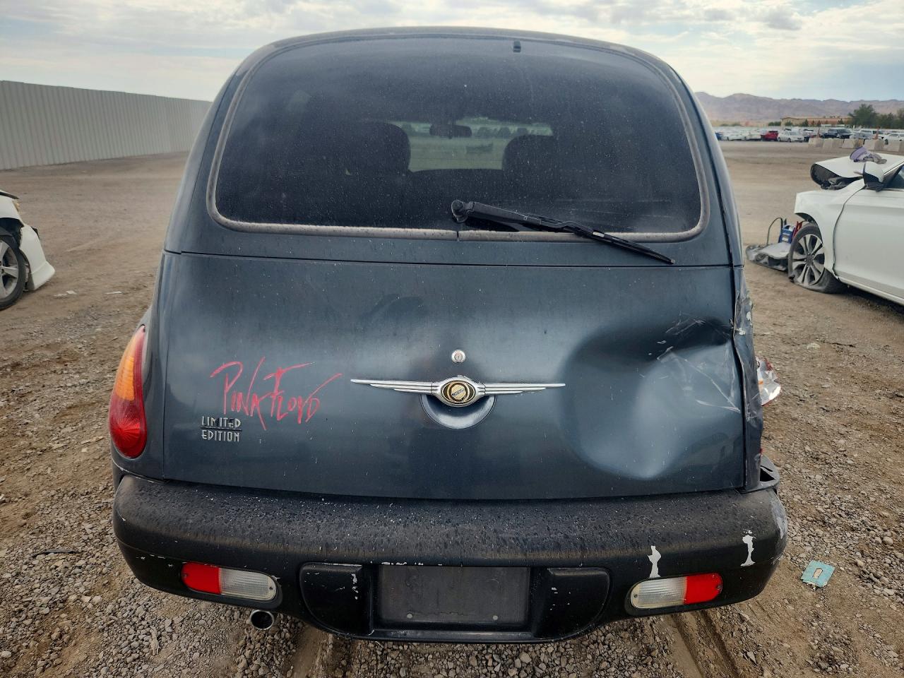 2002 Chrysler Pt Cruiser Limited Blue vin: 3C8FY68B22T304589