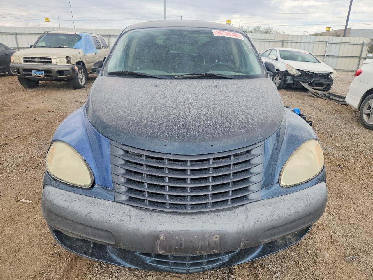 2002 Chrysler Pt Cruiser Limited Blue vin: 3C8FY68B22T304589