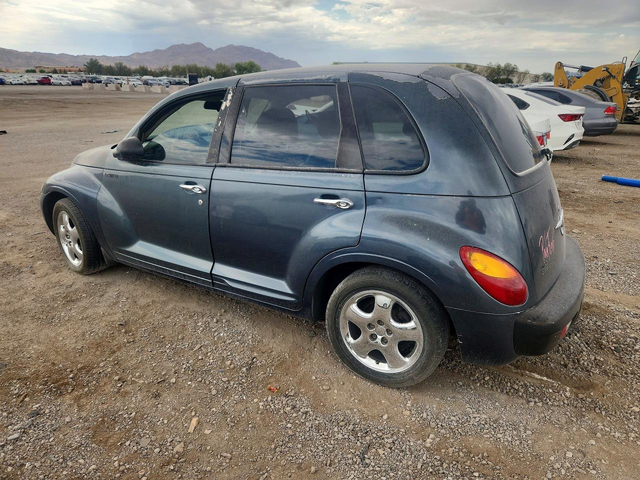 2002 Chrysler Pt Cruiser Limited Blue vin: 3C8FY68B22T304589