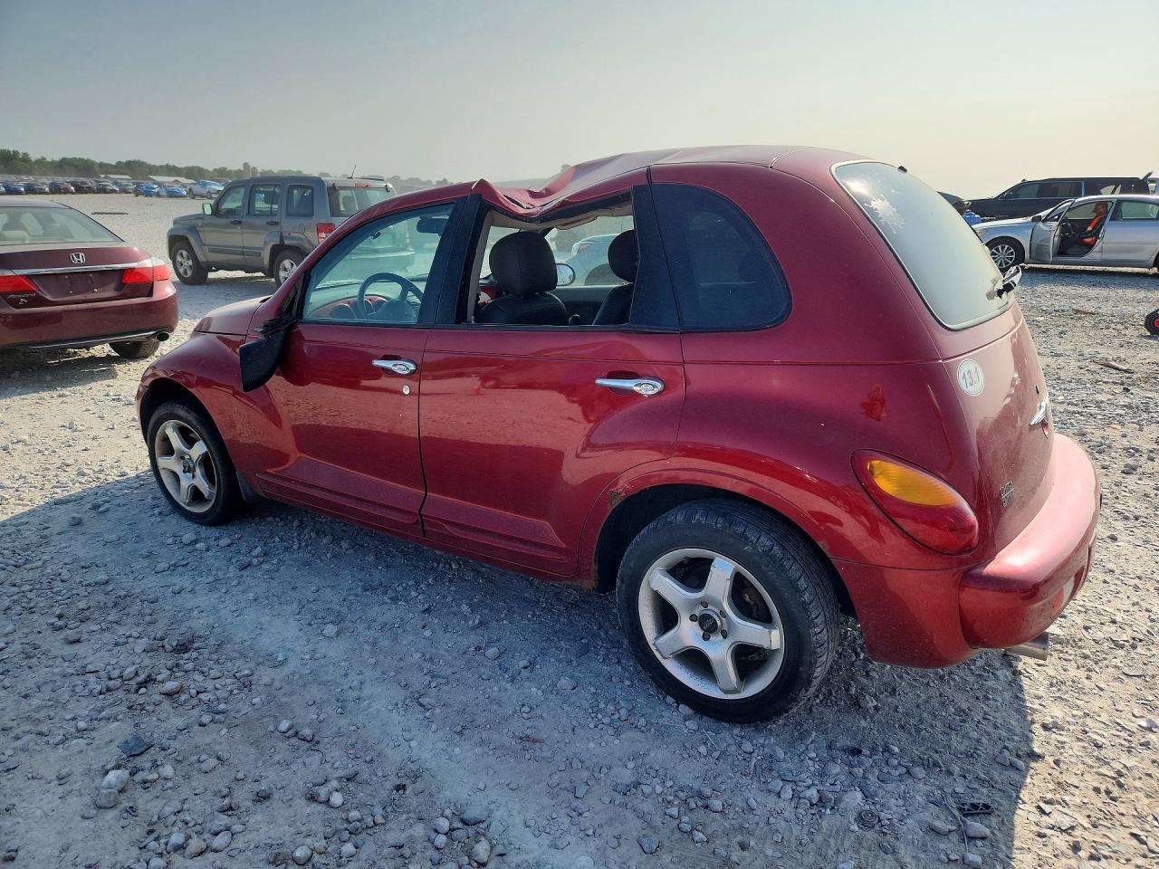 2003 Chrysler Pt Cruiser Limited Red vin: 3C8FY68B23T641622