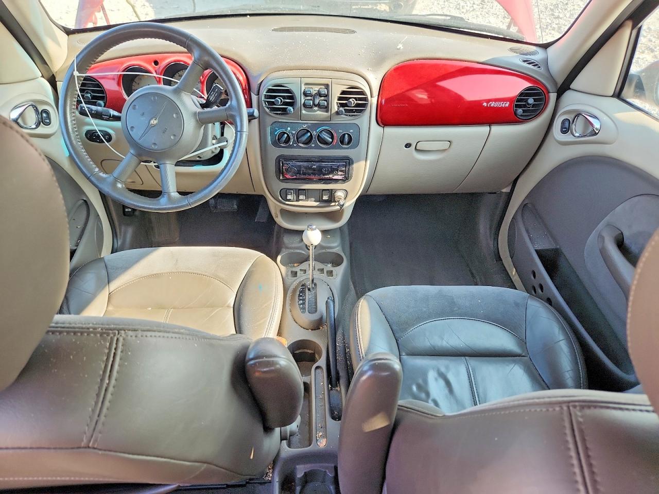 2003 Chrysler Pt Cruiser Limited Red vin: 3C8FY68B23T641622