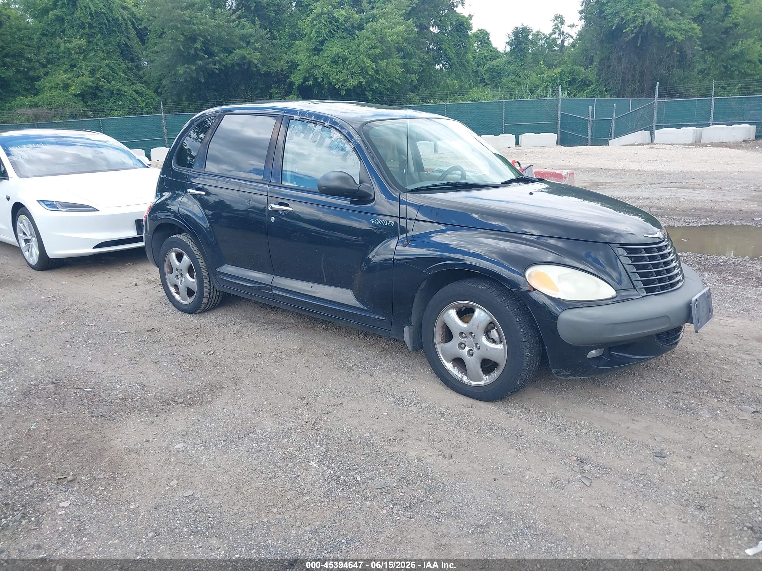 2002 Chrysler Pt Cruiser Limited Черный vin: 3C8FY68B32T265303