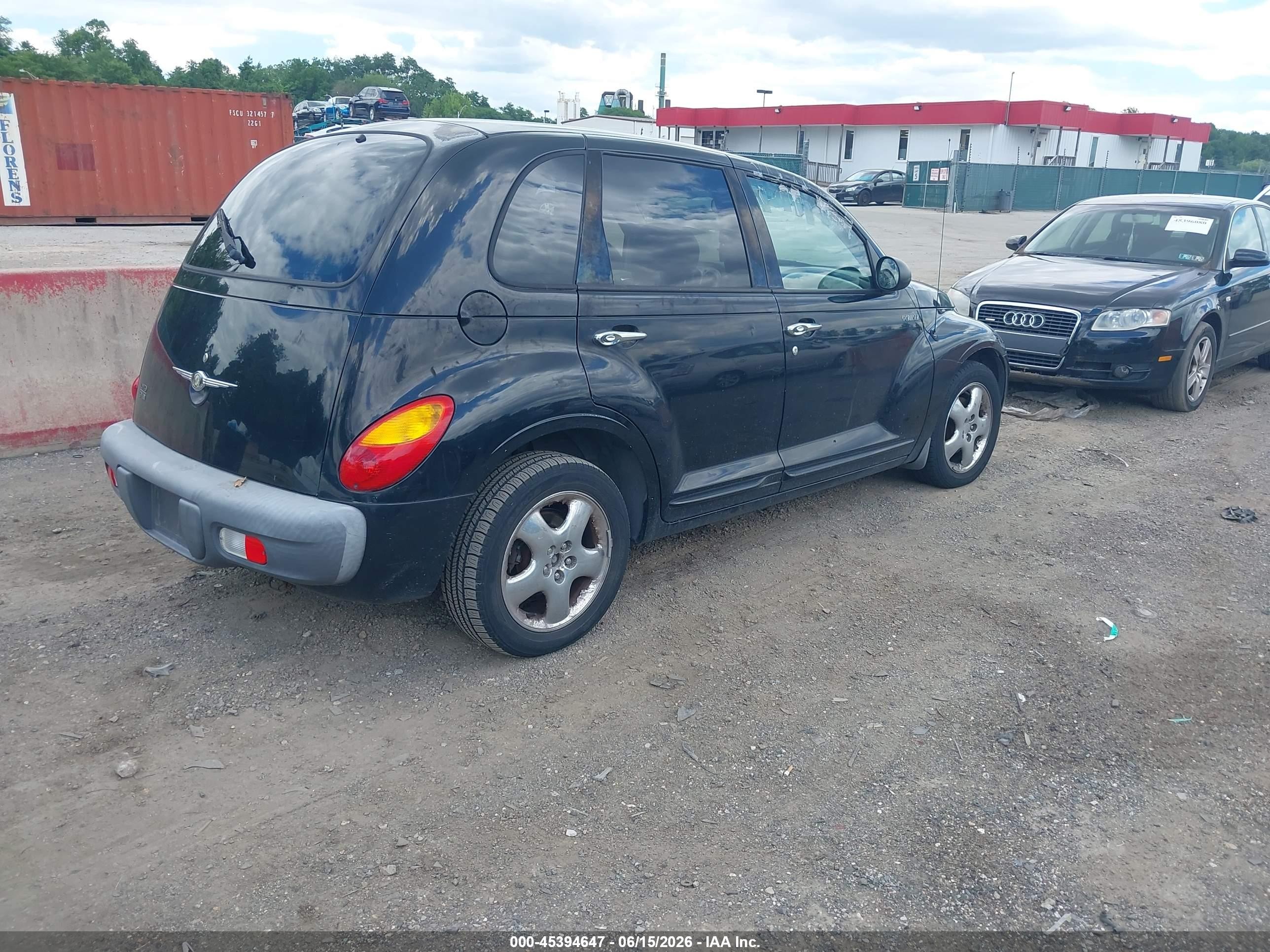 2002 Chrysler Pt Cruiser Limited Черный vin: 3C8FY68B32T265303