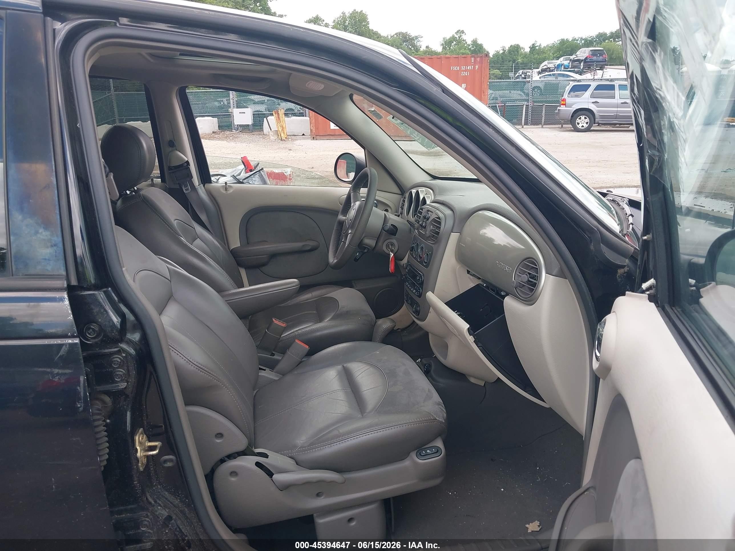 2002 Chrysler Pt Cruiser Limited Черный vin: 3C8FY68B32T265303