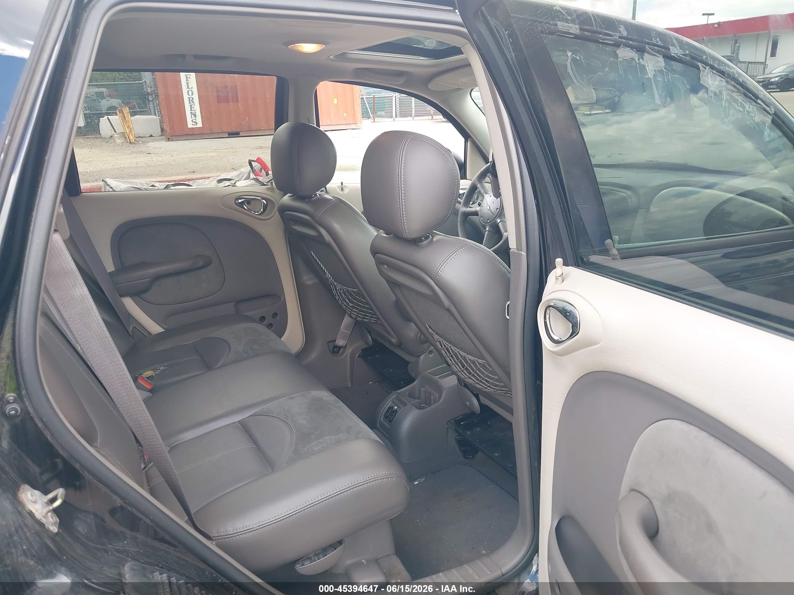 2002 Chrysler Pt Cruiser Limited Черный vin: 3C8FY68B32T265303