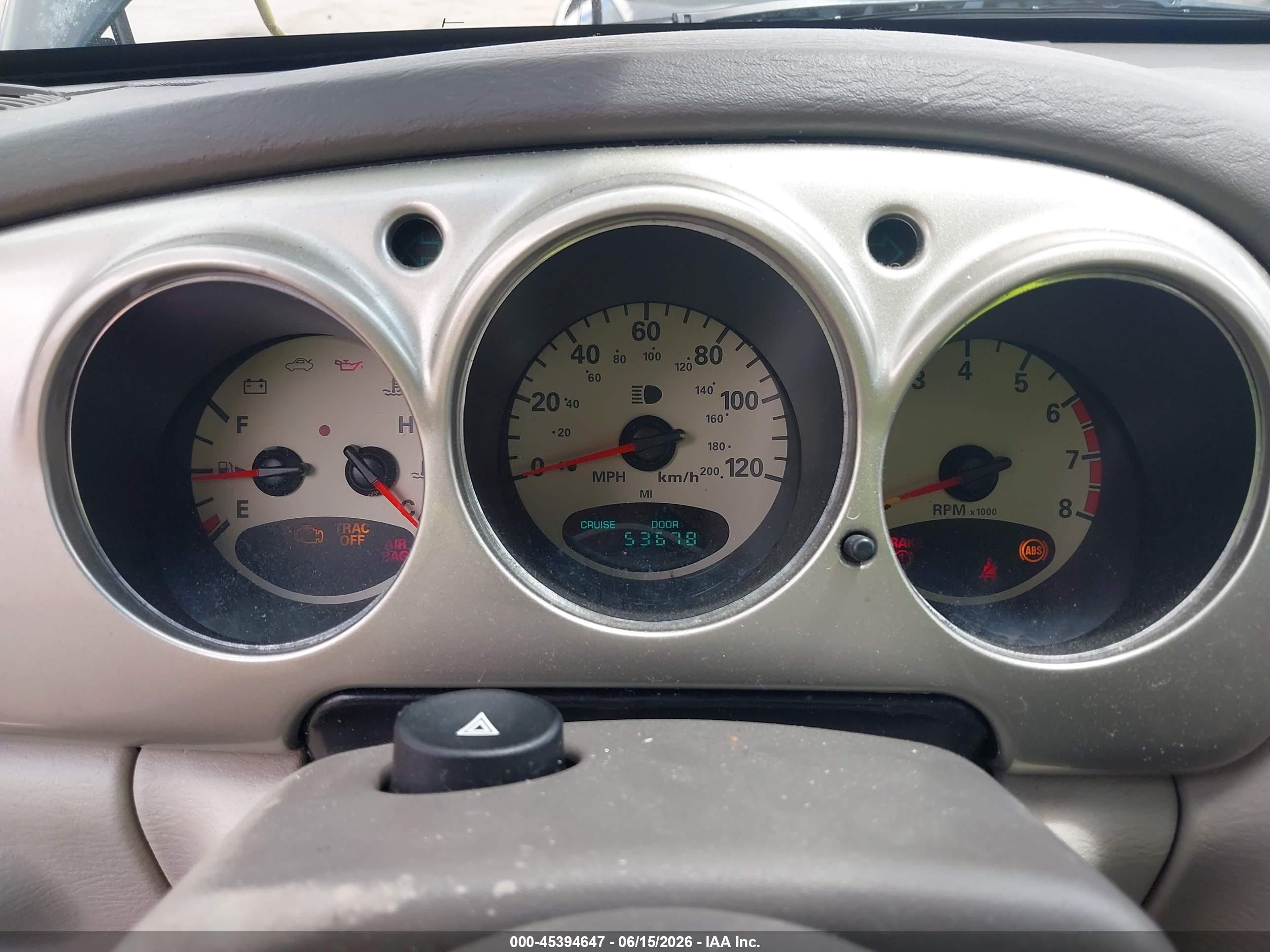 2002 Chrysler Pt Cruiser Limited Черный vin: 3C8FY68B32T265303