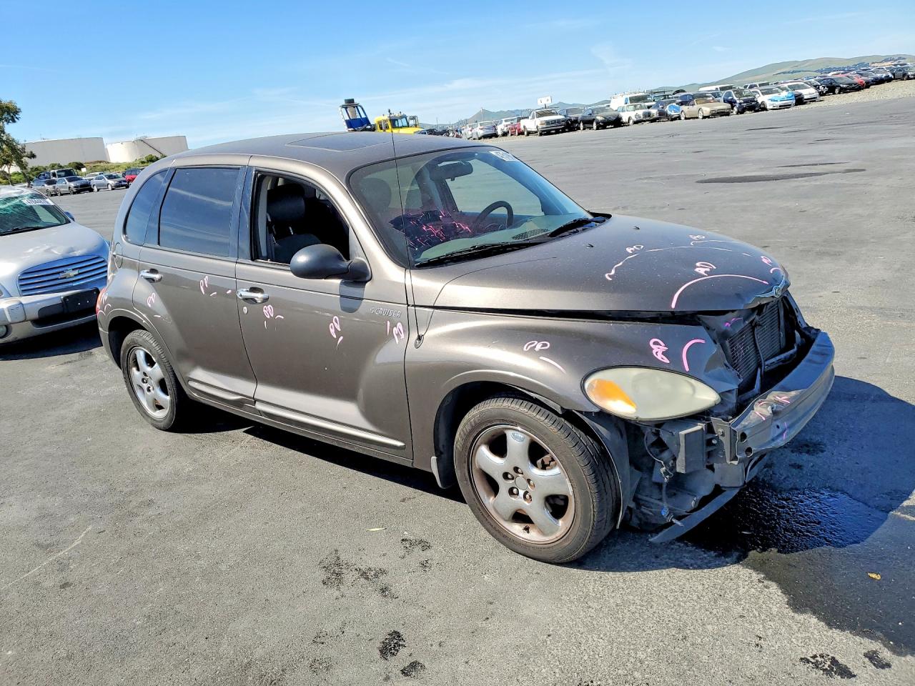 2002 Chrysler Pt Cruiser Limited Серый vin: 3C8FY68B32T274258