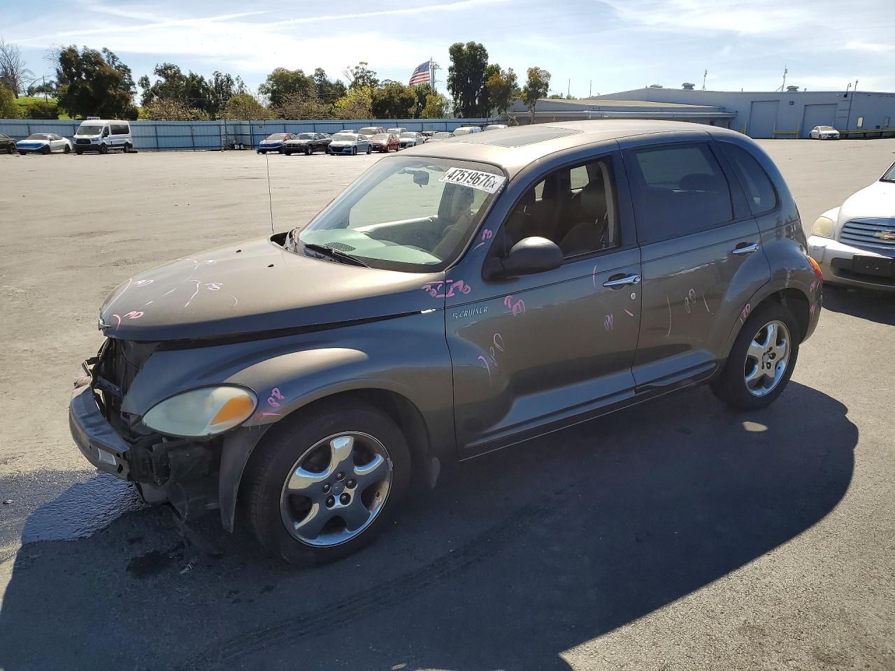 2002 Chrysler Pt Cruiser Limited Серый vin: 3C8FY68B32T274258