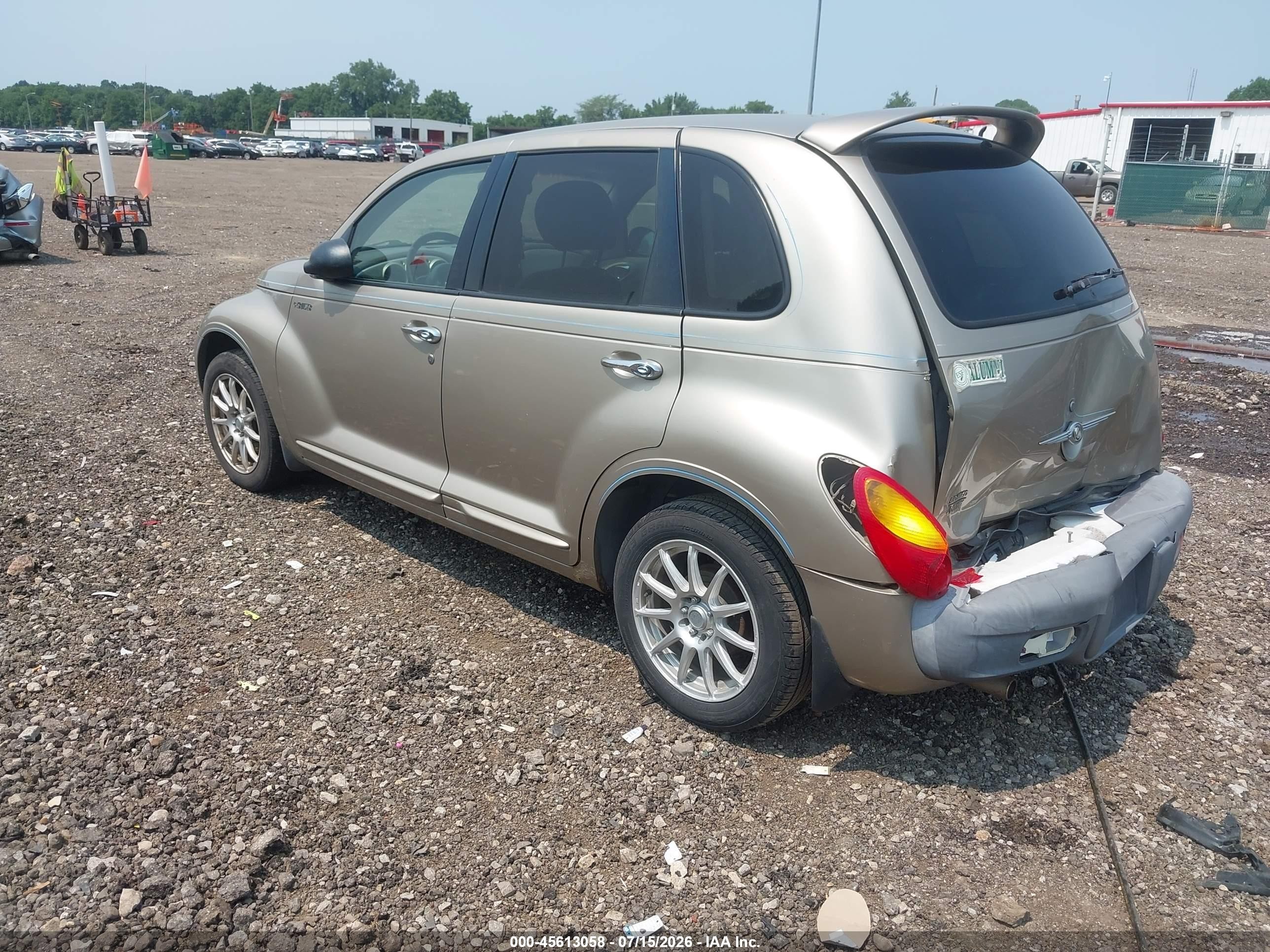 2002 Chrysler Pt Cruiser Limited Gold vin: 3C8FY68B32T302379