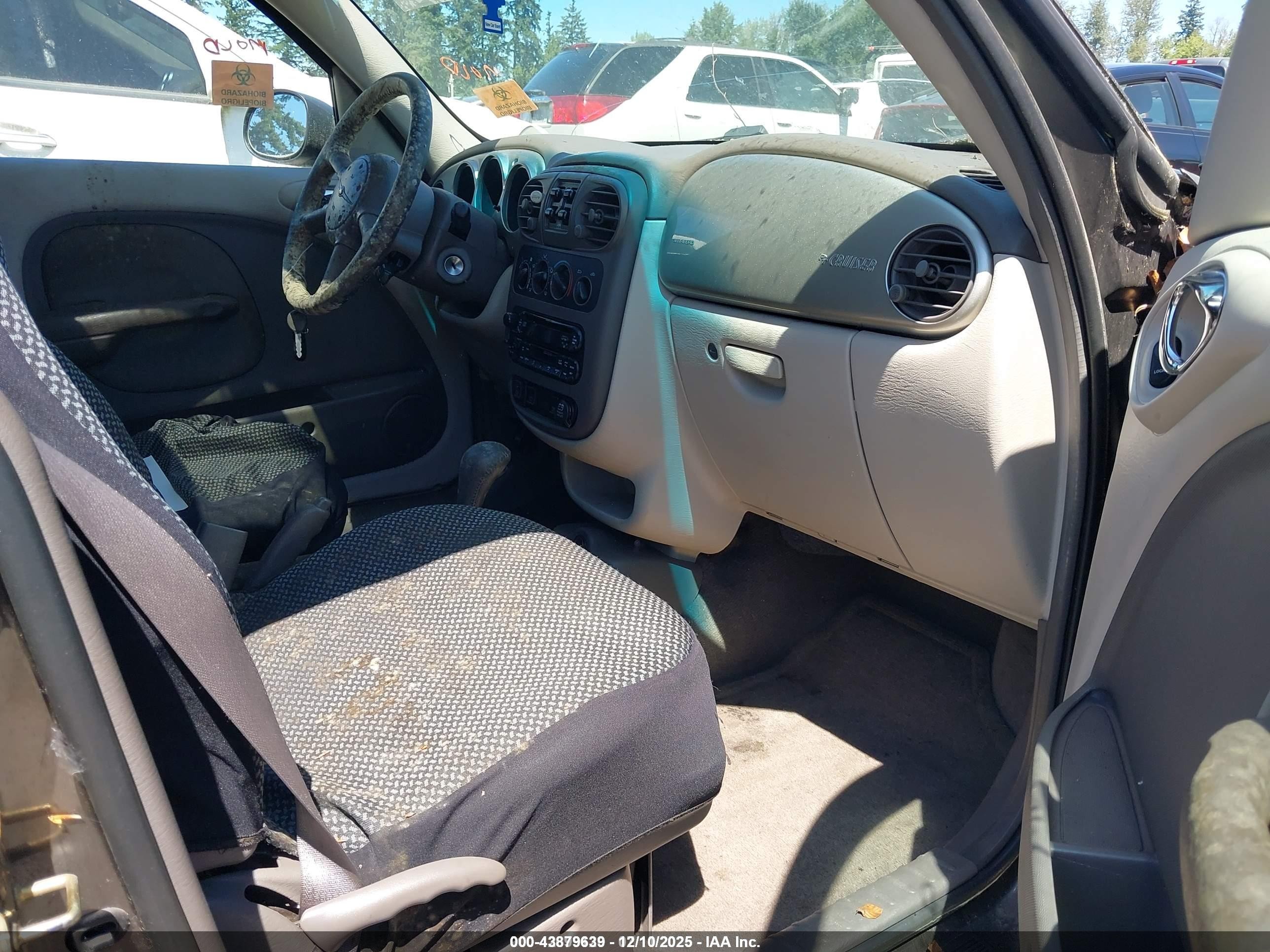 2002 Chrysler Pt Cruiser Limited Gray vin: 3C8FY68B32T355017