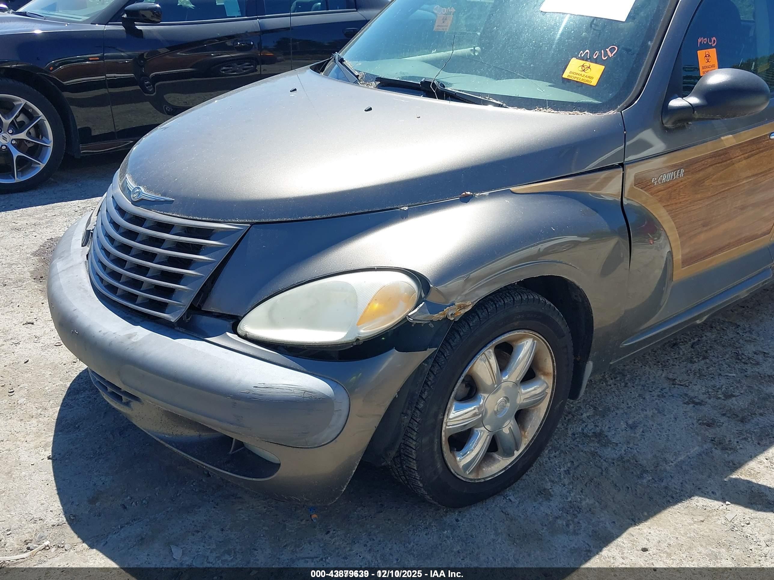 2002 Chrysler Pt Cruiser Limited Gray vin: 3C8FY68B32T355017