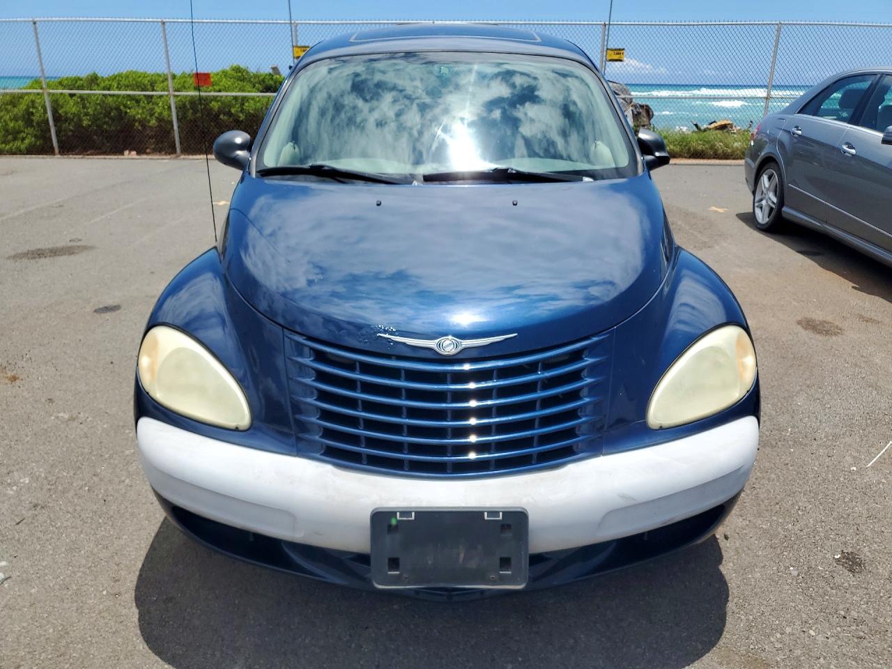 2002 Chrysler Pt Cruiser Limited Blue vin: 3C8FY68B42T224436