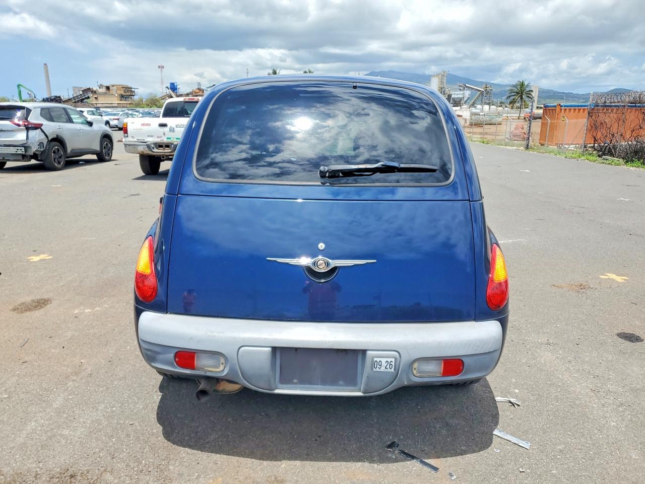 2002 Chrysler Pt Cruiser Limited Blue vin: 3C8FY68B42T224436