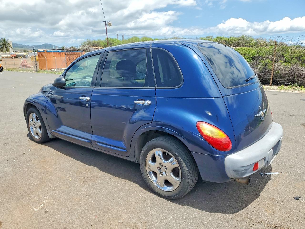 2002 Chrysler Pt Cruiser Limited Blue vin: 3C8FY68B42T224436