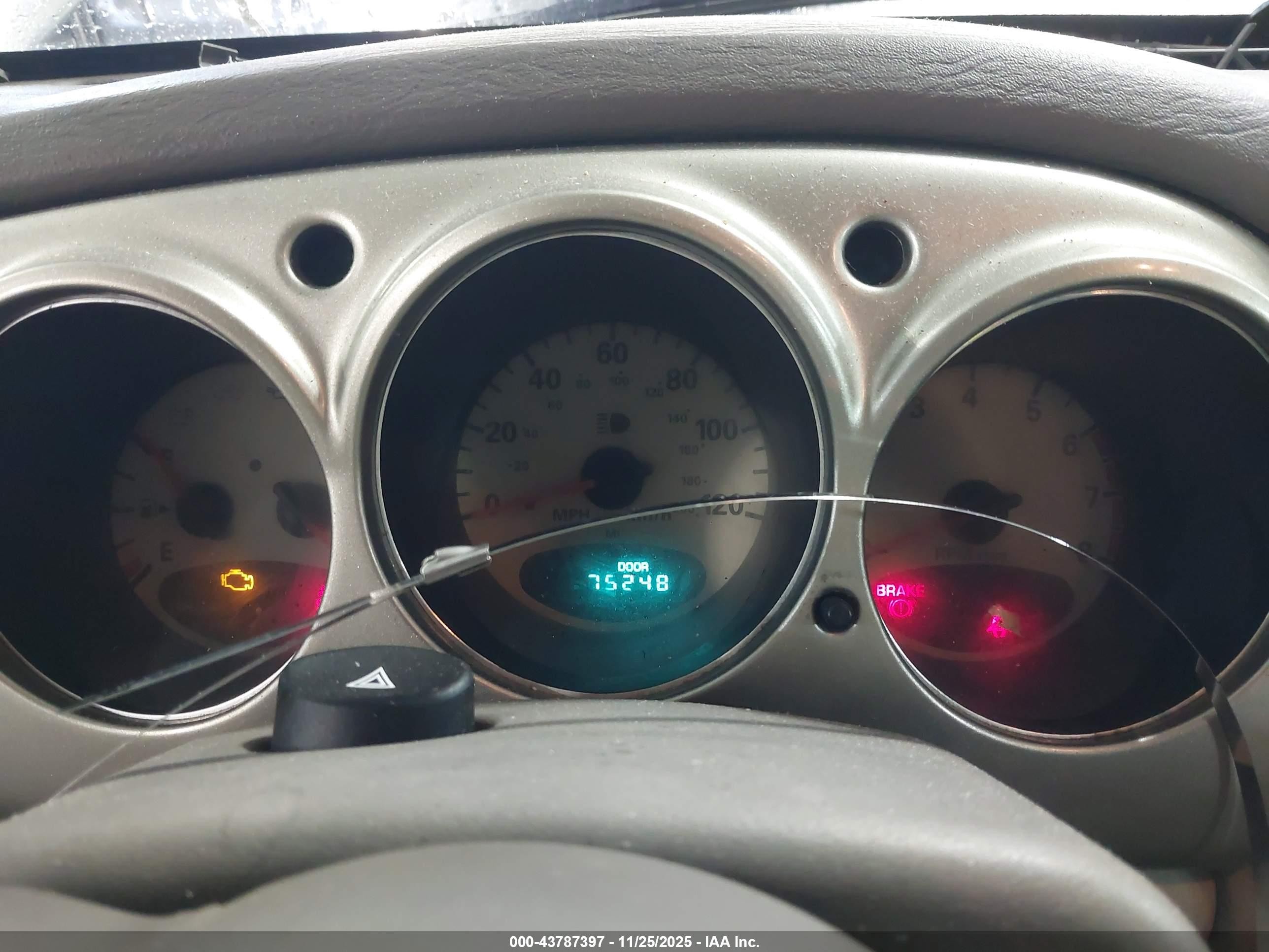 2002 Chrysler Pt Cruiser Limited Gray vin: 3C8FY68B52T233338