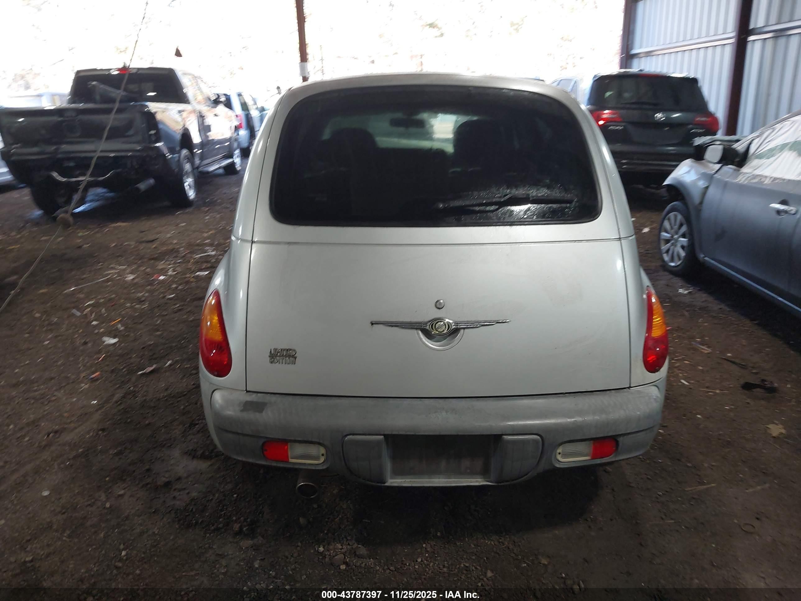 2002 Chrysler Pt Cruiser Limited Gray vin: 3C8FY68B52T233338